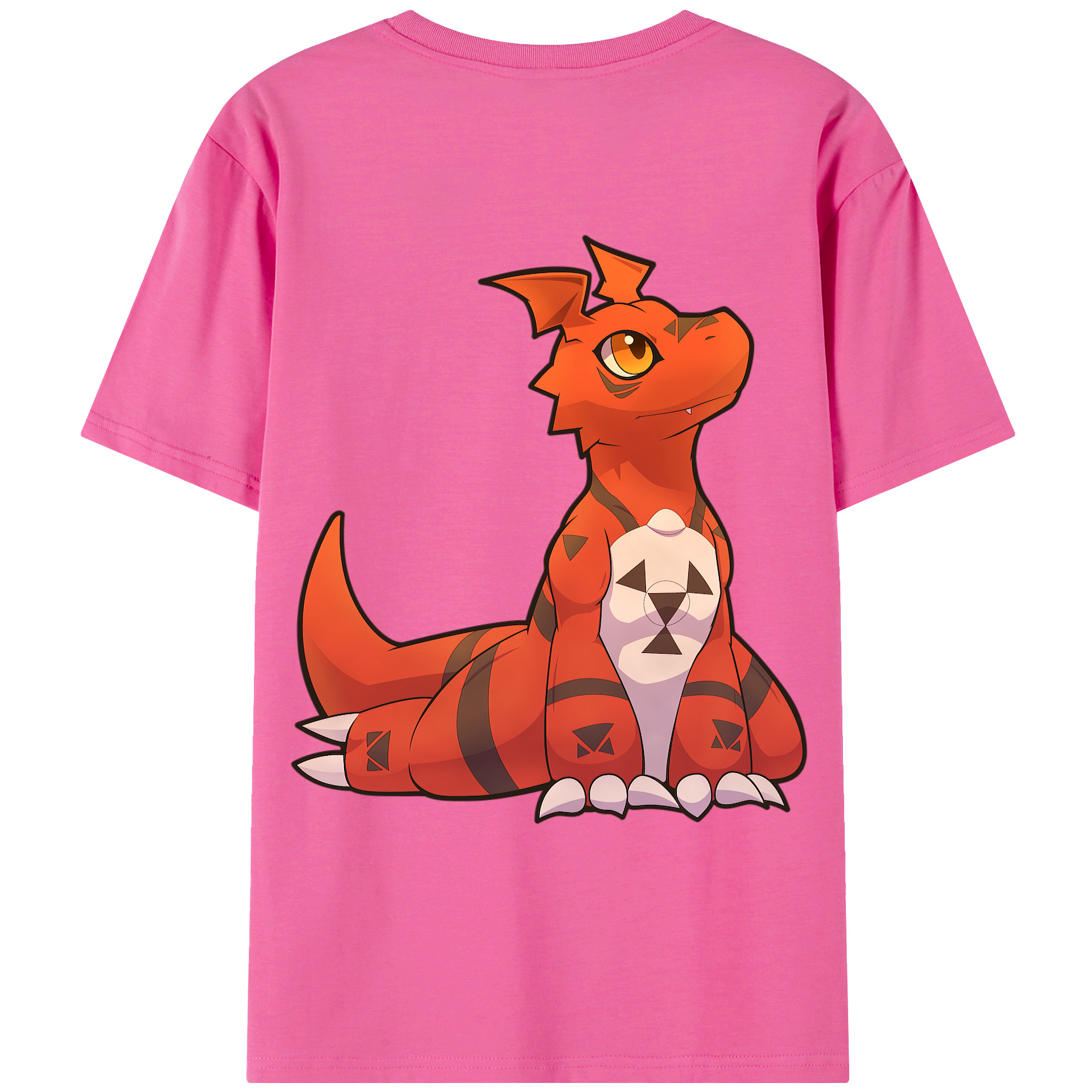 （画像用） Digimon デジタルモンスター/デジモン レディース半袖Tシャツ(バックプリント)